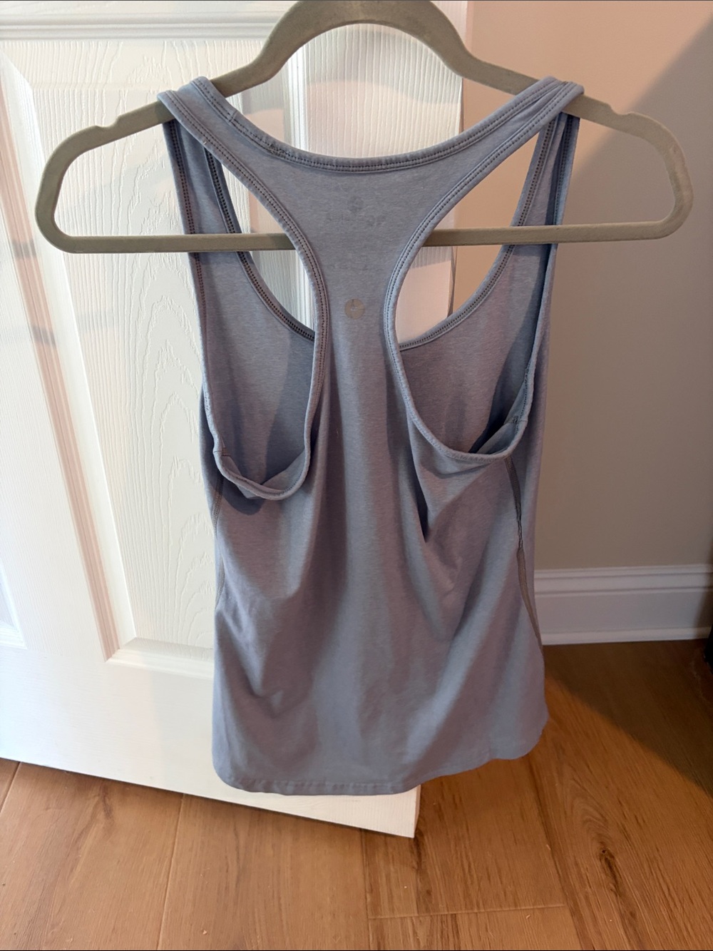 90 Degree By Reflex Blue Racerback Athletic Tank - Picture 4 of 4
